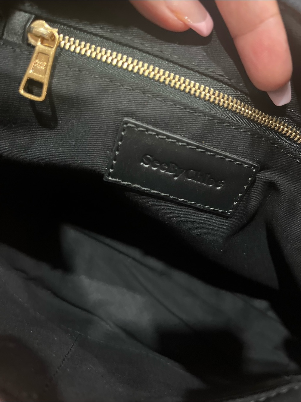 See By Chloe Joan Denim Crossbody Bag - Picture 9 of 9